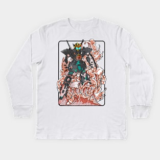 OOO Modified Gundam Kids Long Sleeve T-Shirt